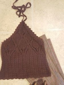 Crocheted Halter Top